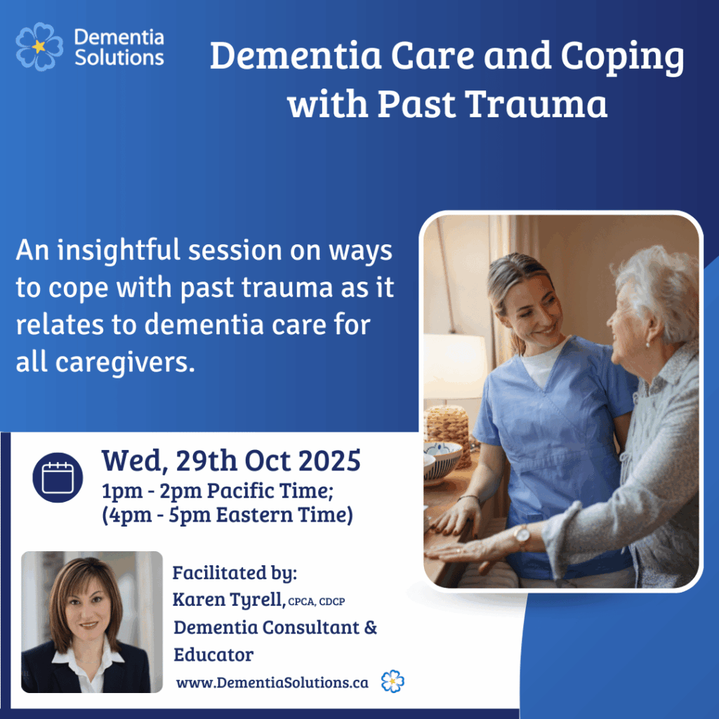 Dementia Care and Coping with Past Trauma