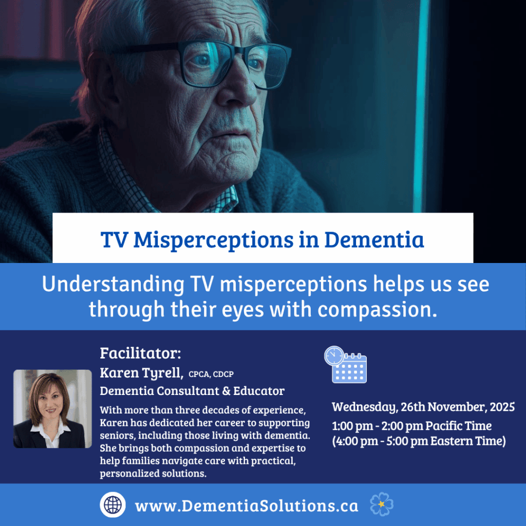 TV Misperceptions in Dementia