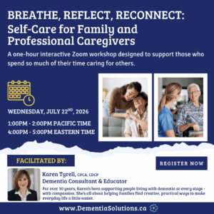 Breathe, Reflect, Reconnect Self-Care for Family and Professional Caregivers
